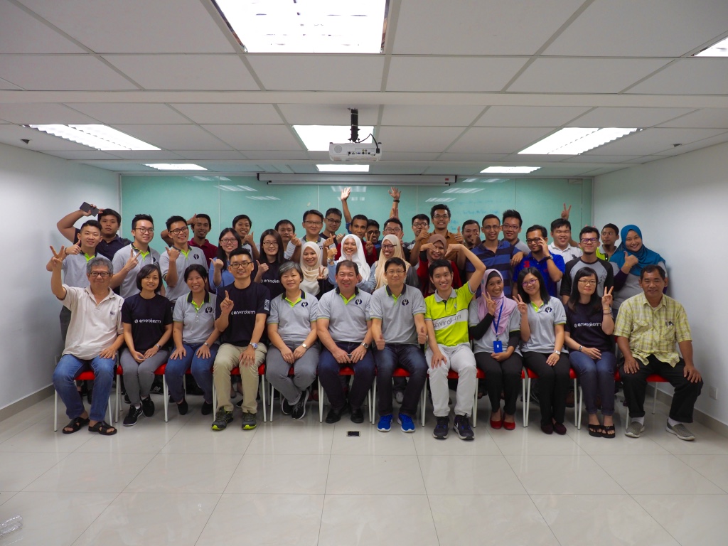 Our top management and staffs.