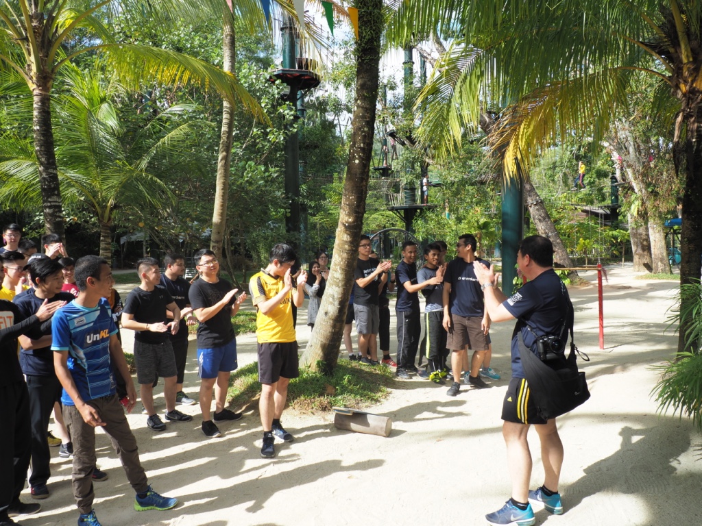 Team Building at Escape Theme Park.